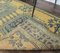 3x12 Vintage Turkish Oushak Runner Handmade in Hot Yellow Wool, Image 6