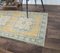 3x11 Vintage Turkish Oushak Handmade Mustard Wool Runner Rug, Image 4