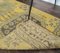 Tapis Oushak Runner 3x12 Vintage en Laine Jaune Chaude Fait à la Main 6