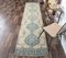 Tapis Oushak 3x11 Vintage Fait Main en Laine, Turquie 2