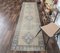 Tapis de Couloir Oushak Antique Fait Main en Laine 3x11 2