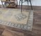 3x11 Antique Turkish Oushak Handmade Wool Faded Runner Rug, Image 4