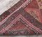 3x13 Vintage Turkish Oushak Hand-Knotted Red Wool Runner, Image 6