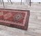 3x13 Vintage Turkish Oushak Hand-Knotted Red Wool Runner 4