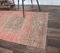 3x12 Vintage Turkish Oushak Hand Woven Red Wool Hallway Runner 4