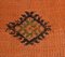 Tapis Kilim Oushak Vintage Fait Main en Tissu Orange, Turquie, 5x10 4