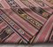 5x8 Vintage Turkish Oushak Handmade Wool Kilim Area Rug, Image 7