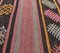 5x8 Vintage Turkish Oushak Handmade Wool Kilim Area Rug, Image 4