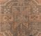 3x12 Vintage Turkish Oushak Handmade Wool Runner Rug 6