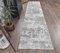 Tapis Oushak 3x11 Vintage Fait Main en Laine, Turquie 2