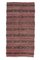 Türkischer Vintage 6x11 Oushak Kilim Teppich aus roter Wolle 3