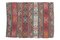 2x3 Vintage Turkish Oushak Kilim Rug Doormat or Small Carpet, Image 1