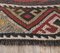 Zerbino o tappeto piccolo Oushak Kilim vintage 2x3, Turchia, Immagine 5