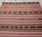 6x10 Vintage Turkish Oushak Handmade Red Wool Kilim Area Rug, Image 6