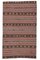Tappeto Oushak fatto a mano in lana rossa, Turchia, 6x10, Immagine 1