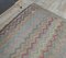 5x9 Vintage Turkish Oushak Handmade Zigzag Kilim Area Rug 7