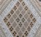 3x10 Vintage Turkish Oushak Handmade Wool Kilim Runner Rug 7