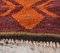 4x5 Vintage Turkish Oushak Handmade Wool Kilim Area Rug 5