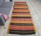 Tappeto Kilim 4x12 vintage fatto a mano, Turchia, Immagine 3