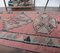3x11 Vintage Turkish Oushak Hand-Knotted Pink Wool Runner 5