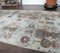 3x10 Vintage Turkish Oushak Distressed Floral Handmade Runner 5