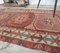 3x13 Vintage Turkish Oushak Hand-Knotted Wool Runner Carpet 5