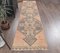 Tapis de Couloir 3x12 Vintage Oushak Fait Main en Laine, Turquie 3