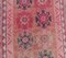 Tappeto Ikat vintage fatto a mano di lana Oushak 3x10, Immagine 6