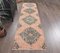 3x10 Vintage Turkish Oushak Handmade Wool Runner Rug, Image 3