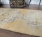 2x4 Vintage Turkish Oushak Oriental Yellow Handmade Runner Rug, Image 5