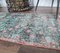 Alfombra de pasillo Oushak Middle East 2x5 vintage floral de lana, Imagen 5