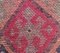 2x12 Vintage Turkish Oushak Handmade Wool Rug in Pink 7