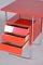 Czech Functionalism Red Chrome Writing Desk, 1940s, Image 6
