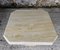 Table Basse Octogonale Vintage en Travertine, Italie, 1970s ou 1980s 3