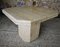 Table Basse Octogonale Vintage en Travertine, Italie, 1970s ou 1980s 8