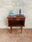 Vintage Scandinavian-Style Nightstand with Tapered Legs, 1960s, Image 14