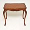 French Carved Satin Wood Occasional Side Table, 1930s, Image 1