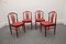Swedish Dining Chairs by C. Ekström, A. Johansson & S. Hyssna, 1970s, Set of 4 3