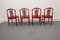 Swedish Dining Chairs by C. Ekström, A. Johansson & S. Hyssna, 1970s, Set of 4 10