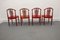 Swedish Dining Chairs by C. Ekström, A. Johansson & S. Hyssna, 1970s, Set of 4, Image 10