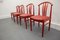 Chaises de Salon par C. Ekström, A. Johansson & S. Hyssna, Suède, 1970s, Set de 4 11