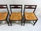 Wenge Dining Chairs, 1960s, Set of 4 8