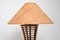 Lampadaire en Bambou et Daim, 1970s 4