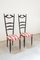 Chaises de Salon Chiavari en Acajou par Paolo Buffa, 1950s, Set de 2 2