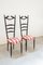 Mahogany Chiavari Dining Chairs by Paolo Buffa, 1950s, Set of 2 2