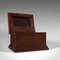 Small Victorian English Walnut Document Box 2