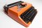 Orange 210 Typewriter from Brother, 1980s 22