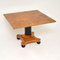 Antique Swedish Biedermeier Birch & Ebony Coffee Table, Image 3