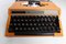 Máquina de escribir Reed 100 en naranja de Seiko co. Ltd, años 70, Imagen 8