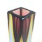 Sommerso Murano Glass Vase by Flavio Poli for Alessandro Mandruzzato, 1960s 3